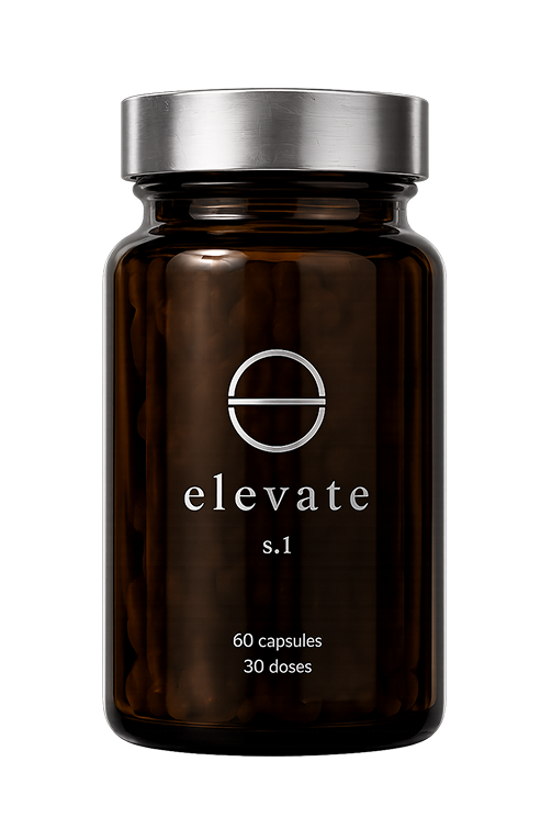 Elevate bottle close-up