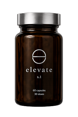 Elevate s.1 supplement bottle